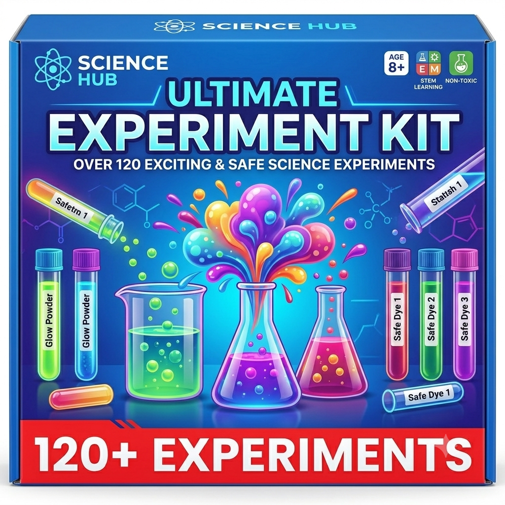 Einstein Box Ultimate Science Experiment Kit for Kids (Ages 6-12) – 100+ STEM Learning Activities