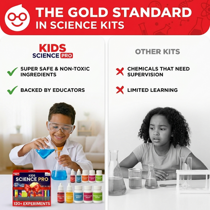 Einstein Box Ultimate Science Experiment Kit for Kids (Ages 6-12) – 100+ STEM Learning Activities
