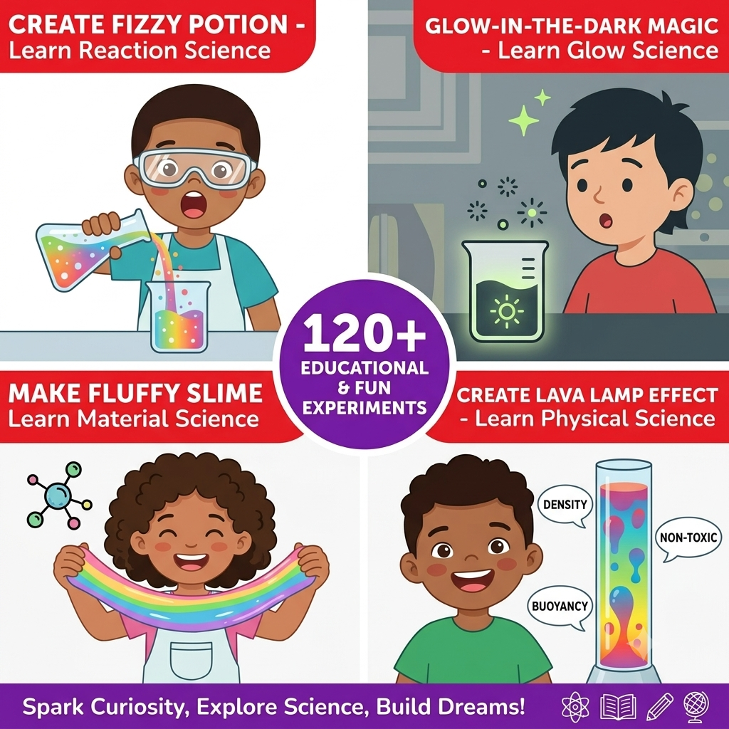 Einstein Box Ultimate Science Experiment Kit for Kids (Ages 6-12) – 100+ STEM Learning Activities
