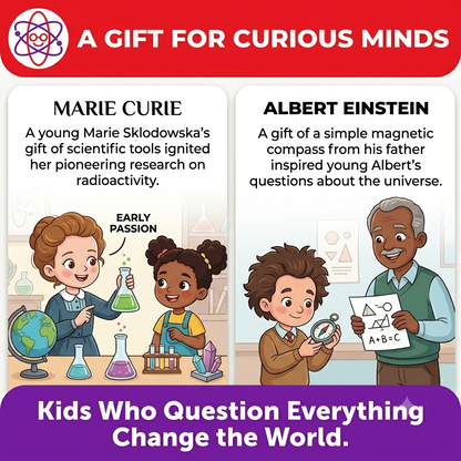 Einstein Box Ultimate Science Experiment Kit for Kids (Ages 6-12) – 100+ STEM Learning Activities